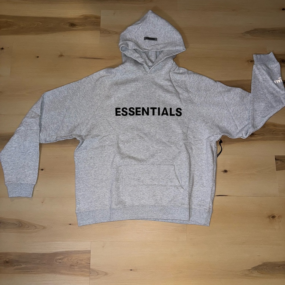 Essentials Light Heather Hoodie